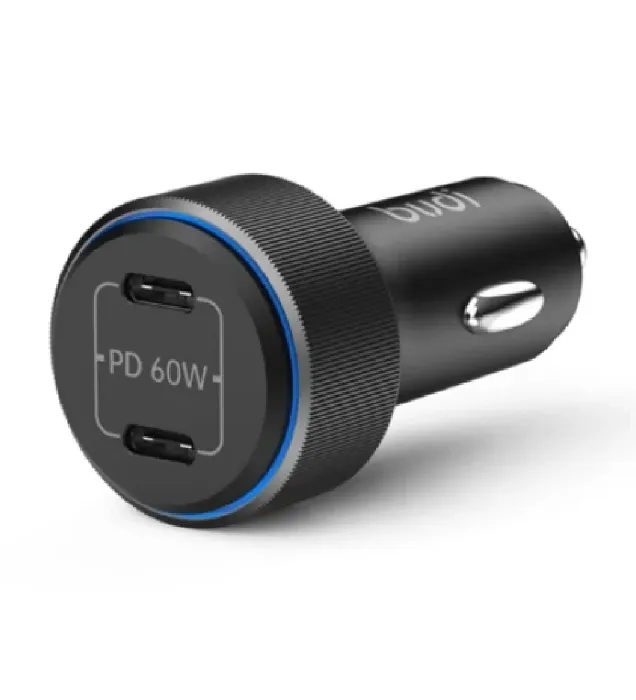 تصویر  شارژر فندکی بودی مدل CC632RB توان 60 وات با خروجی USB-C