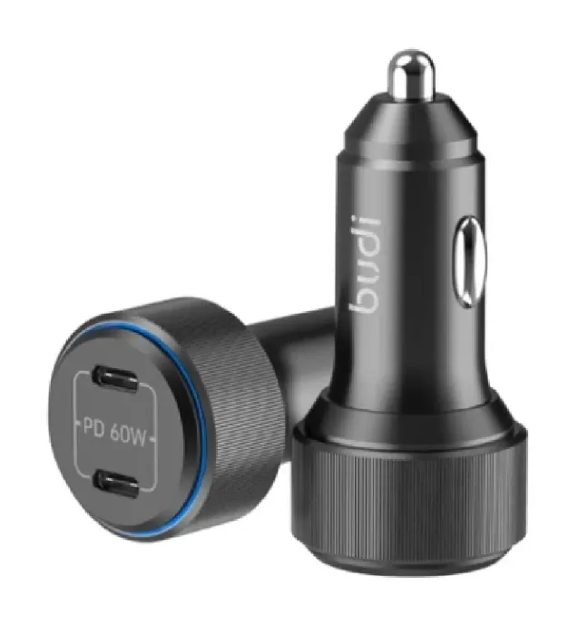 تصویر  شارژر فندکی بودی مدل CC632RB توان 60 وات با خروجی USB-C
