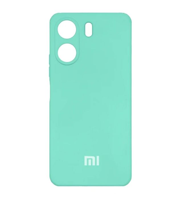 تصویر  کاور گوشی شیائومی Redmi 13C مدل سیلیکونی محافظ لنزدار