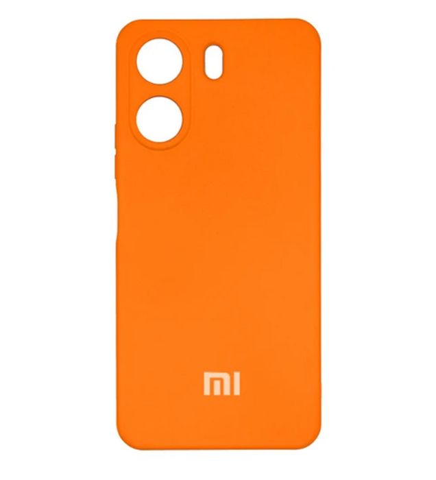 تصویر  کاور گوشی شیائومی Redmi 13C مدل سیلیکونی محافظ لنزدار
