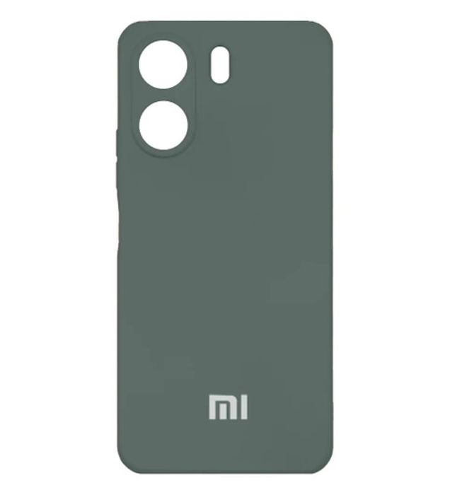 تصویر  کاور گوشی شیائومی Redmi 13C مدل سیلیکونی محافظ لنزدار