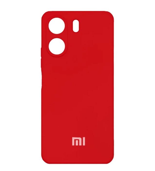 تصویر  کاور گوشی شیائومی Redmi 13C مدل سیلیکونی محافظ لنزدار