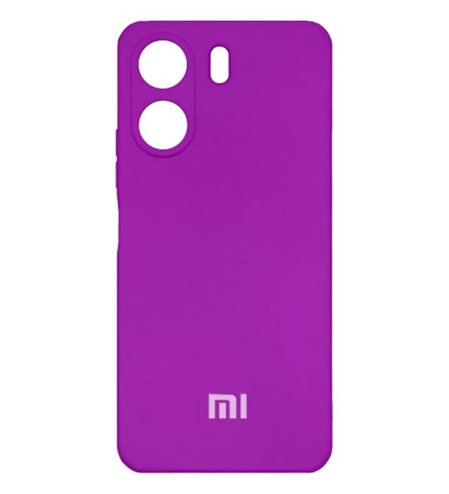 تصویر  کاور گوشی شیائومی Redmi 13C مدل سیلیکونی محافظ لنزدار