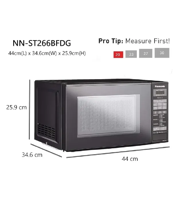 تصویر  مایکروویو پاناسونیک مدل ST266B