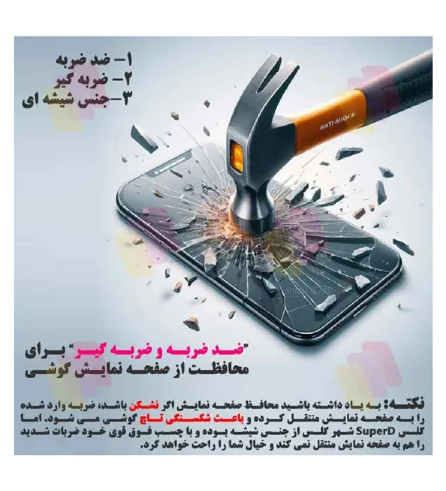 تصویر  محافظ تمام صفحه (گلس) SUPER-D سامسونگ Galaxy A35 5G