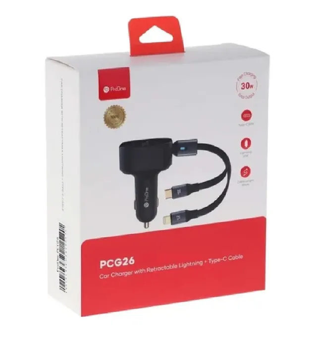 تصویر  شارژر فندکی پرووان مدل PCG26