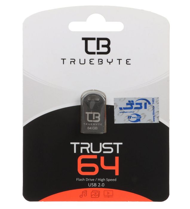 تصویر  فلش مموری تروبایت مدل Trust ظرفیت 64 گیگابایت
