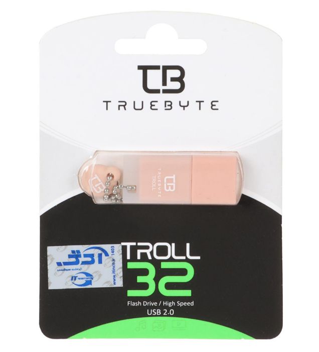 تصویر  فلش مموری تروبایت مدل TROLL USB 2.0 ظرفیت 32 گیگابایت