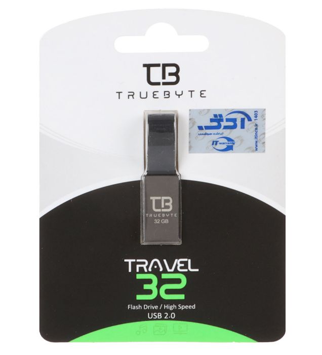 تصویر  فلش مموری تروبایت مدل Travel ظرفیت 32 گیگابایت