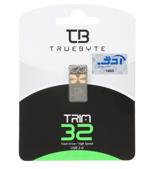 تصویر  فلش مموری تروبایت مدل Trim ظرفیت 32 گیگابایت
