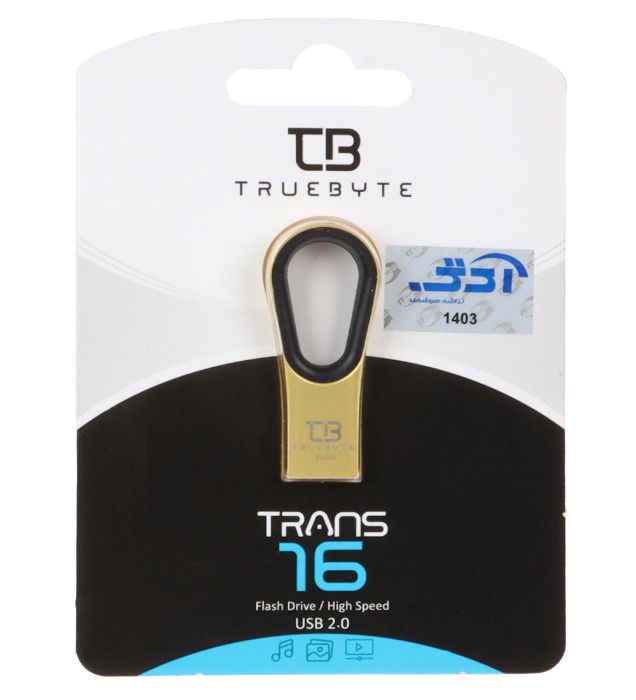 تصویر  فلش مموری تروبایت مدل Trans USB 2.0 ظرفیت 16 گیگابایت