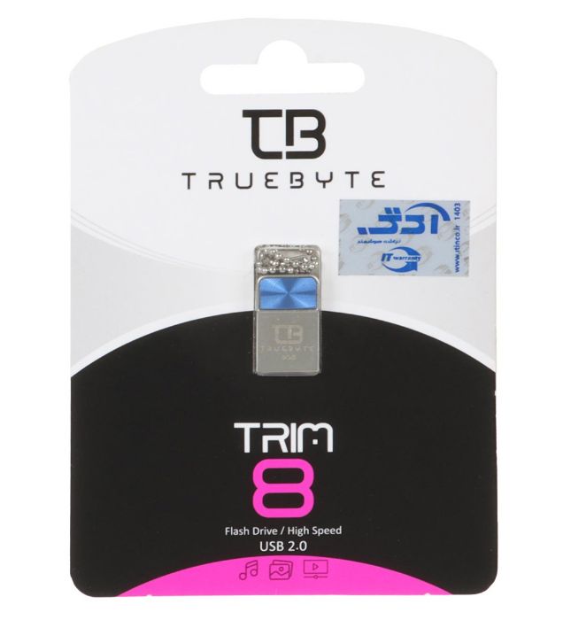 تصویر  فلش مموری تروبایت مدل Trim USB 2.0 ظرفیت 8 گیگابایت