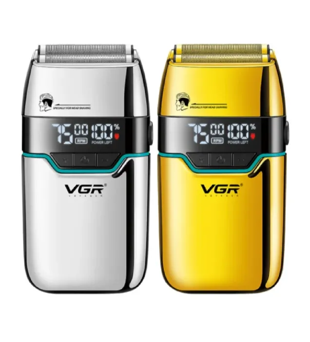 تصویر  ماشین اصلاح سر و صورت شارژی وی جی آر مدل V-350