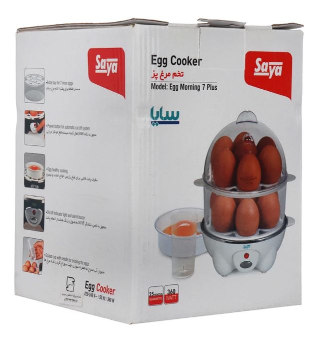 تصویر  تخم مرغ پز سایا مدل Egg morning 7 plus