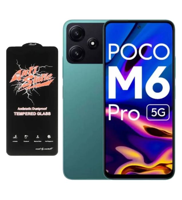تصویر  گوشی موبایل شیائومی مدل پوکو 5G M6 Pro ظرفیت 256 گیگابایت رم 8 گیگابایت به همراه محافظ تمام صفحه (گلس) آنتی استاتیک