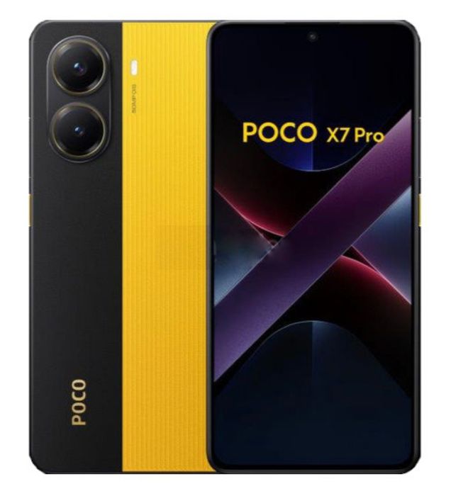 تصویر  گوشی موبایل شیائومی مدل Poco X7 Pro ظرفیت 256 گیگابایت رم 8 گیگابایت به همراه محافظ تمام صفحه (گلس) آنتی استاتیک