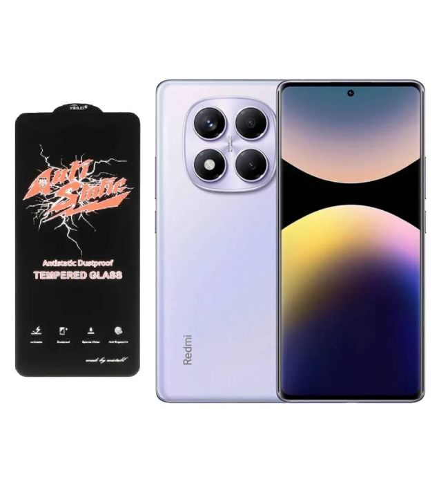 تصویر  گوشی موبایل شیائومی Redmi Note 14 Pro 4G ظرفیت 256 گیگابایت رم 8 گیگابایت به همراه محافظ تمام صفحه (گلس) آنتی استاتیک