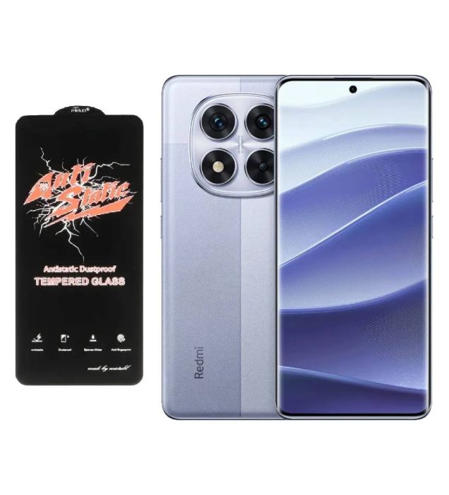 تصویر  گوشی موبایل شیائومی Redmi Note 14 Pro 5G ظرفیت 256 گیگابایت رم 8 گیگابایت به همراه محافظ تمام صفحه (گلس) آنتی استاتیک