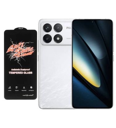 تصویر  گوشی موبایل شیائومی مدل Poco F6 Pro ظرفیت 512 گیگابایت رم 12 گیگابایت به همراه محافظ تمام صفحه (گلس) آنتی استاتیک