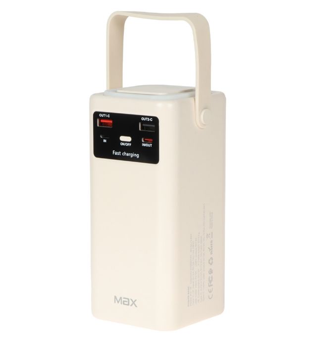 تصویر  پاوربانک مکس 22.5W مدل MZ-16 ظرفیت 50000 میلی آمپر ساعت