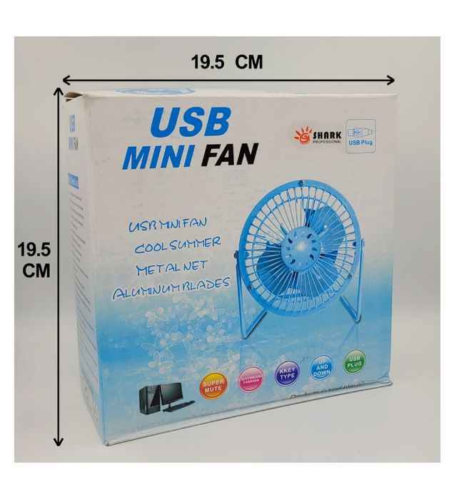 تصویر  پنکه رومیزی USB مینی مدل YR-F002