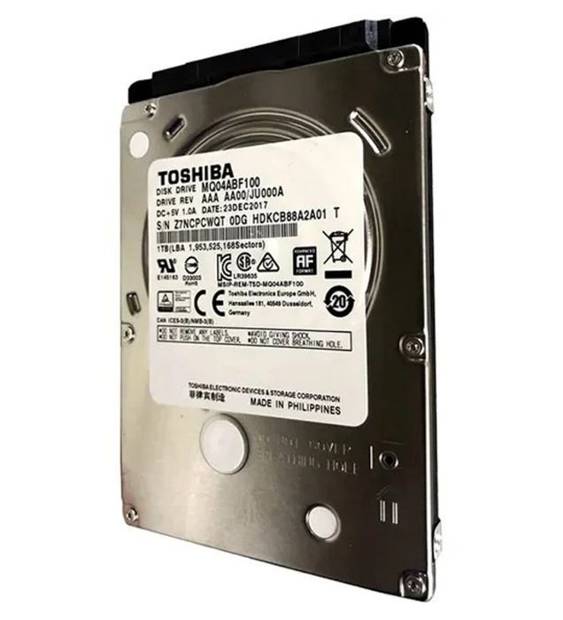 تصویر  هارد دیسک اینترنال توشیبا مدل MQ04ABF100 5400RPM 128MB Cache ظرفیت 1 ترابایت