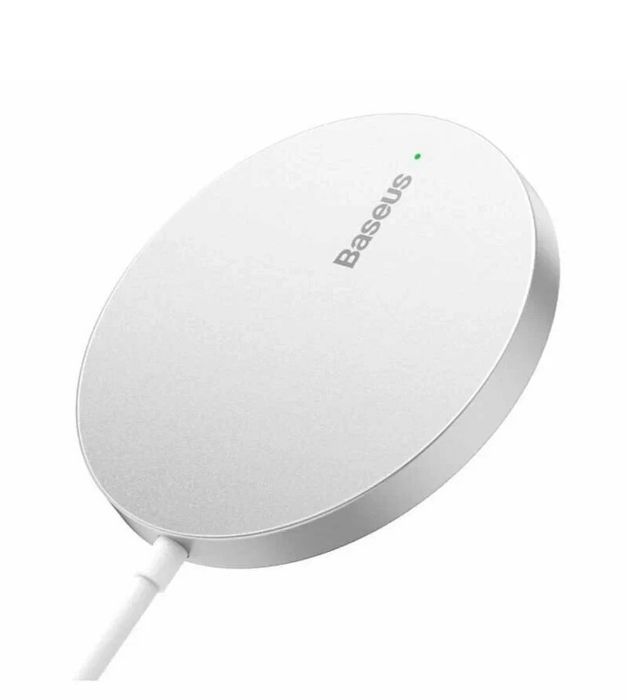 تصویر  شارژر بی سیم 15Wباسئوس مدل Simple Mini3 Magnetic CCJJ040001