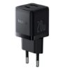 تصویر  شارژر دیواری 20W باسئوس دو پورت مدل Palm Fast Charger C+U 20W EU