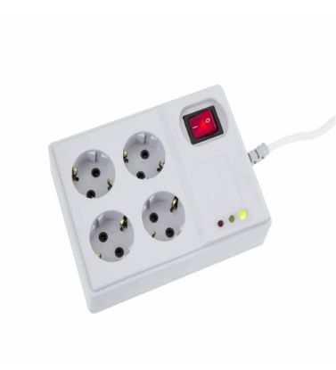 تصویر  محافظ ولتاژ پارت الکتریک مدل PE2204 - طول 1.8 متر