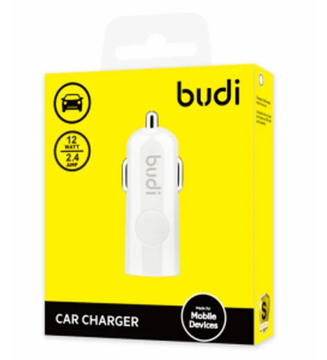 تصویر  شارژر فندکی 12W بودی مدل CC062WS با خروجی USB