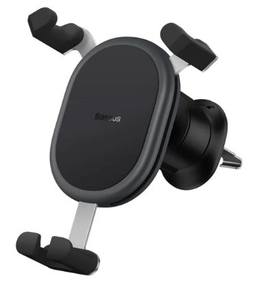 تصویر  پایه نگهدارنده گوشی موبایل مخصوص خودرو باسئوس مدل Stable Gravitational Car Mount Air (Air Outlet Version)