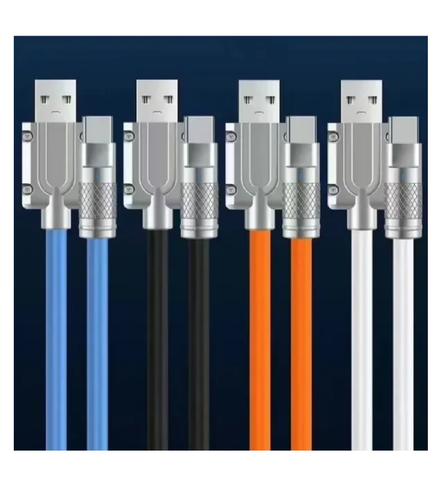تصویر  کابل تبدیل USB به USB-C اچ تی ام مدل 6A طول 1.2 متر