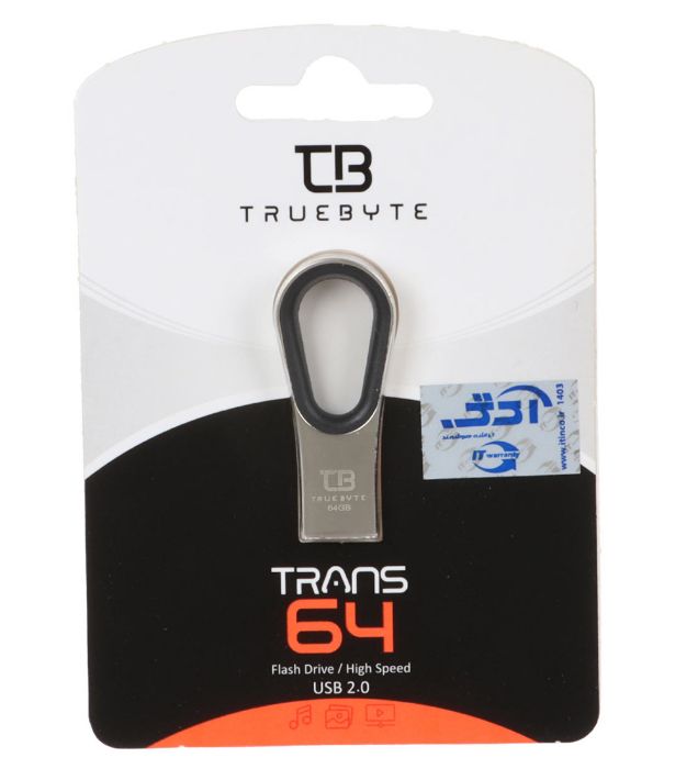 تصویر  فلش مموری تروبایت مدل Trans ظرفیت 64 گیگابایت