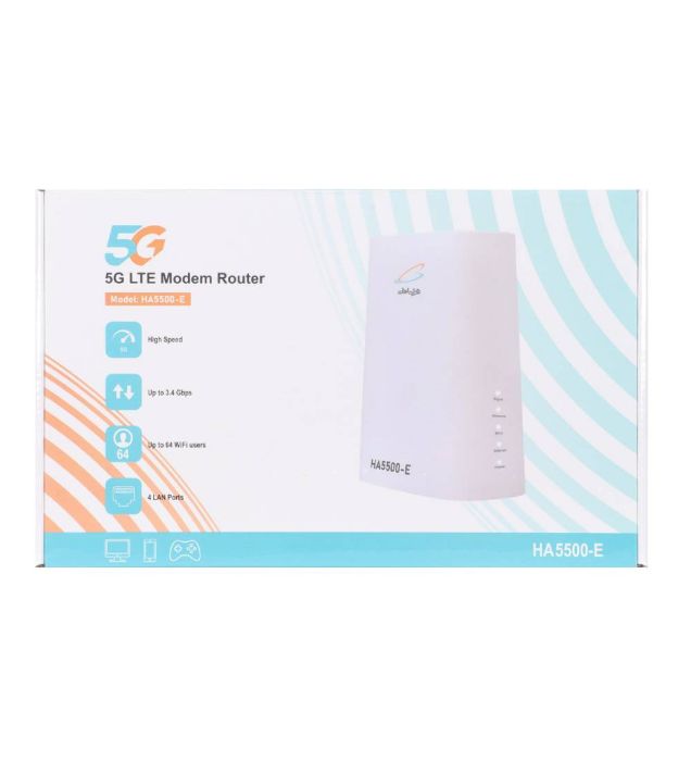 تصویر  مودم همراه اول 5G LTE مدل HA5500-E - به همراه 300 گیگابایت اینترنت یکساله