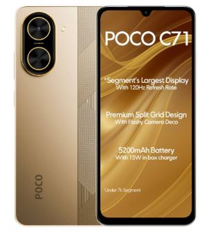 تصویر  گوشی موبایل شیائومی مدل پوکو C71 4G ظرفیت 128 گیگابایت رم 4 گیگابایت