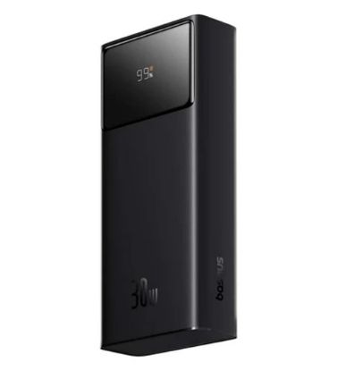 تصویر  پاوربانک 30W باسئوس مدل Star-Lord Digital Display  ظرفیت 10000 میلی آمپر ساعت