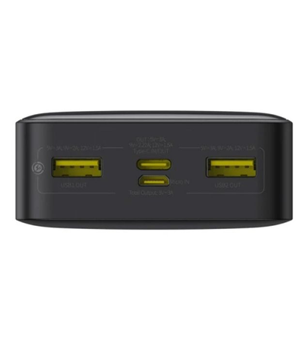 تصویر  پاوربانک 20W باسئوس مدل LiFePO4 Digital Display ظرفیت 18400 میلی آمپر ساعت
