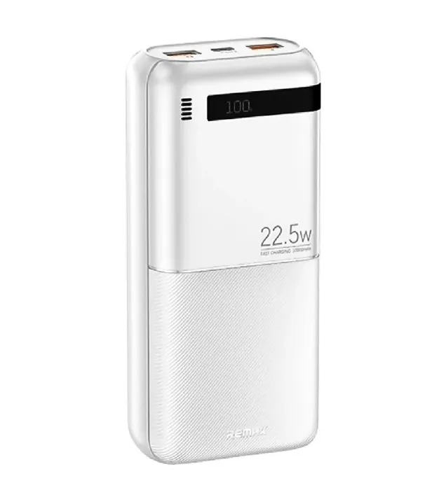 تصویر  پاوربانک ریمکس مدل RPP-72 ظرفیت 20000 میلی آمپر ساعت