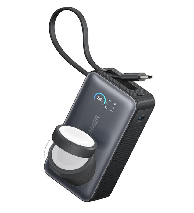 تصویر  پاوربانک 30W انکر مدل Nano A1657 ظرفیت 10000 میلی آمپر ساعت