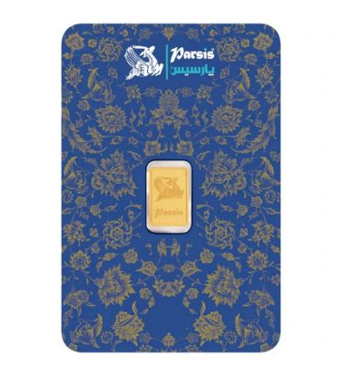 تصویر  شمش طلا 24 عیار 0.1 گرمی پارسیس مدل R-1403-1