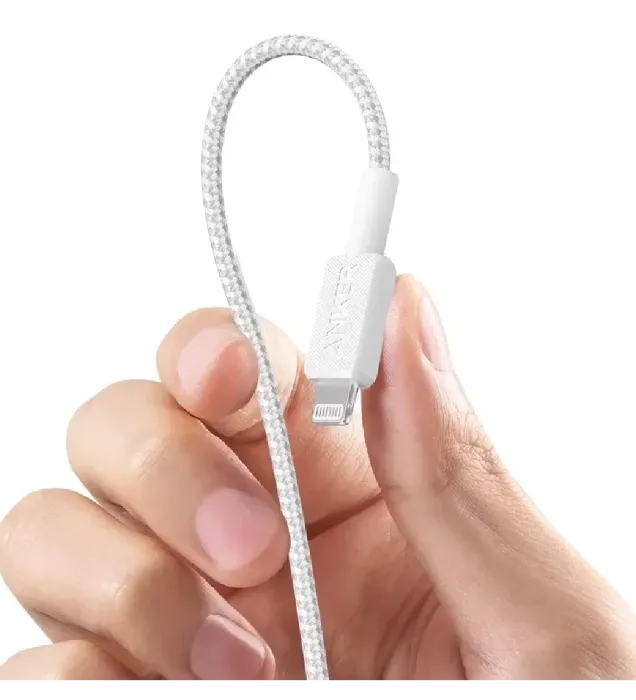 تصویر  کابل شارژ USB-C به لایتنینگ انکر مدل A81B5 طول 0.9 متر