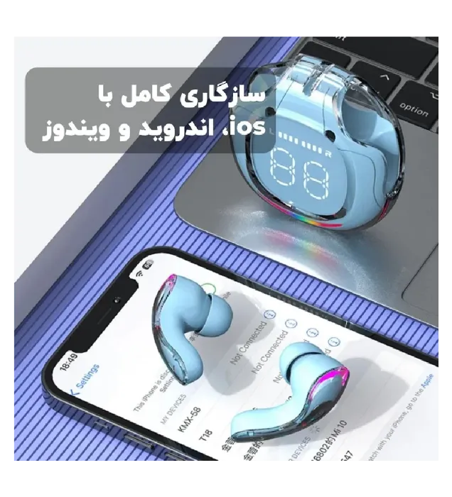 تصویر  هندزفری بلوتوثی مدل Air40 Sound