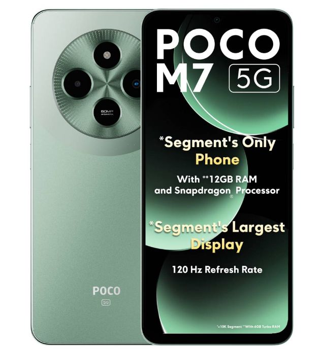 تصویر  گوشی موبایل شیائومی Poco M7 5G ظرفیت 128 گیگابایت رم 6 گیگابایت