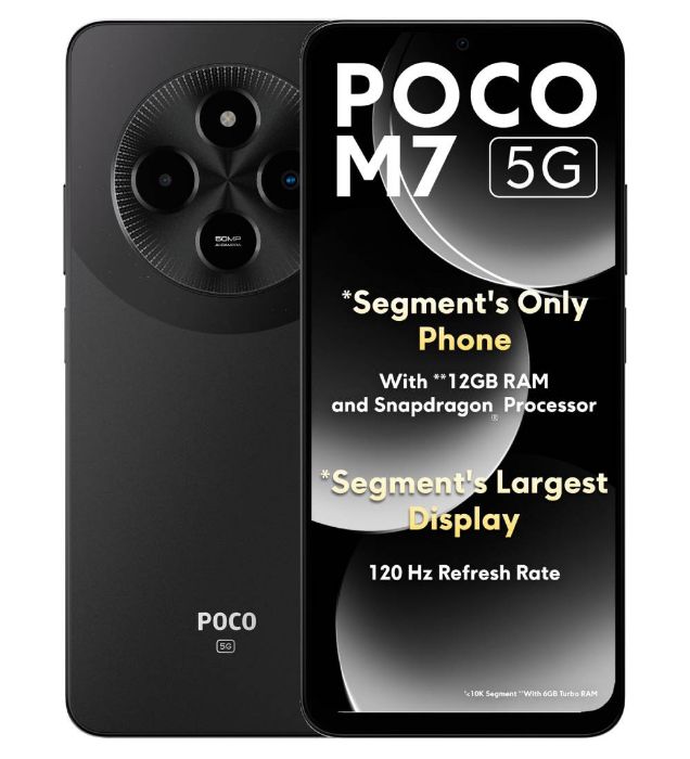 تصویر  گوشی موبایل شیائومی Poco M7 5G ظرفیت 128 گیگابایت رم 6 گیگابایت