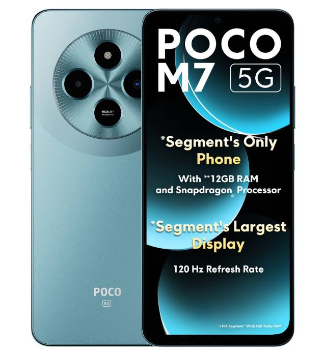 تصویر  گوشی موبایل شیائومی Poco M7 5G ظرفیت 128 گیگابایت رم 6 گیگابایت