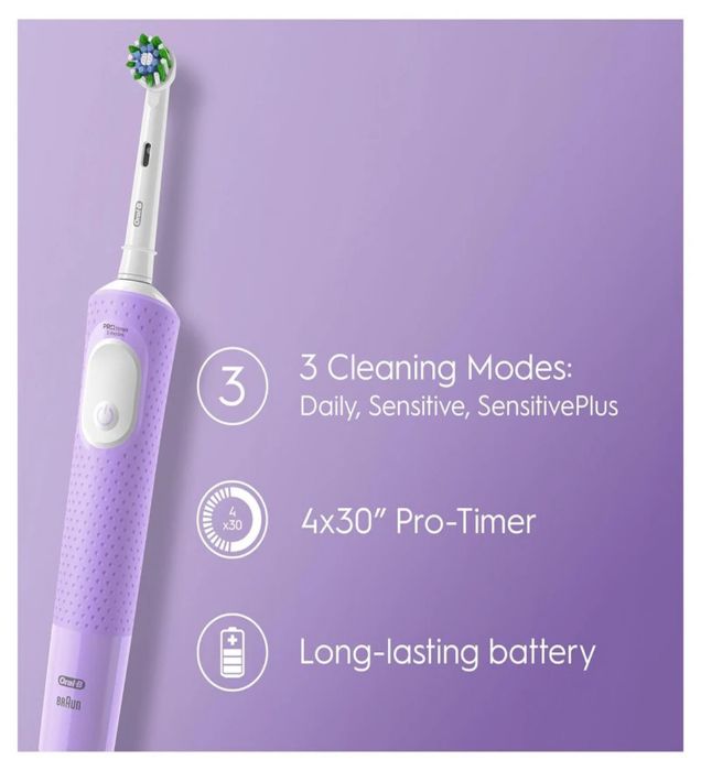 تصویر  مسواک برقی اورال-بی مدل Vitality Pro Protect X Clean