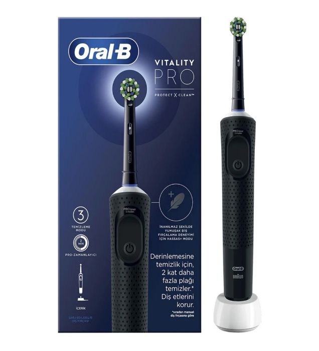 تصویر  مسواک برقی اورال-بی مدل Vitality Pro Protect X Clean