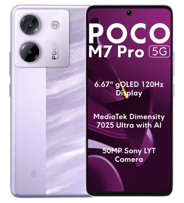تصویر  گوشی موبایل شیائومی Poco M7 Pro 5G ظرفیت 256 گیگابایت رم 12 گیگابایت