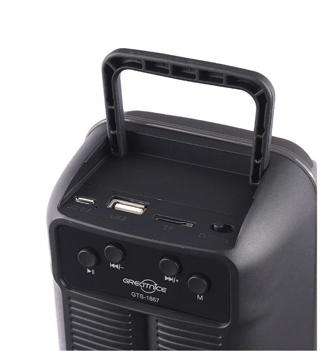 تصویر  اسپیکر بلوتوثی قابل حمل گریت نایس مدل GTS-1867