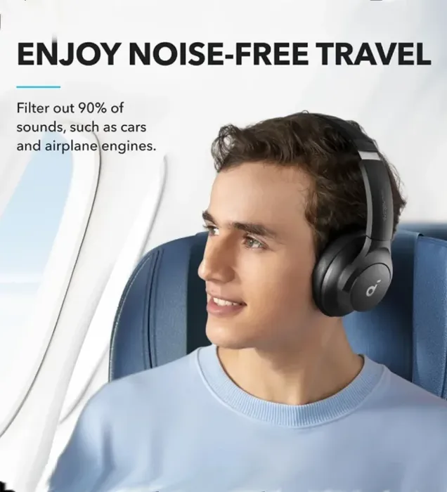 تصویر  هدفون بلوتوثی انکر مدل Soundcore Q20i A3004